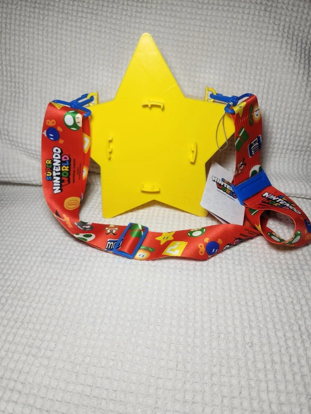 Super Nintendo World Mario Star Popcorn Bucket NO LIGHT Universal Studios NWT